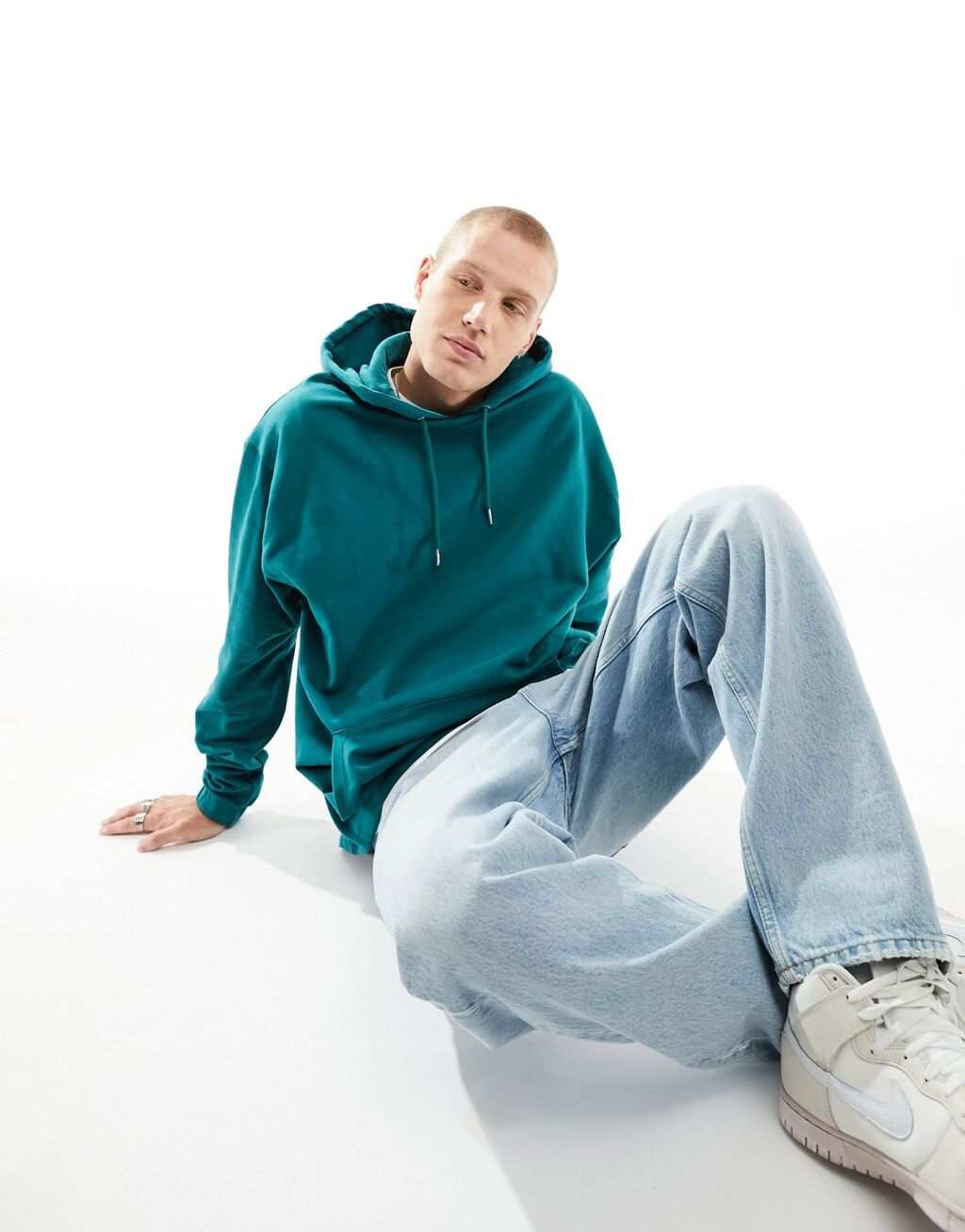 

Зеленое худи ASOS DESIGN, Зеленый