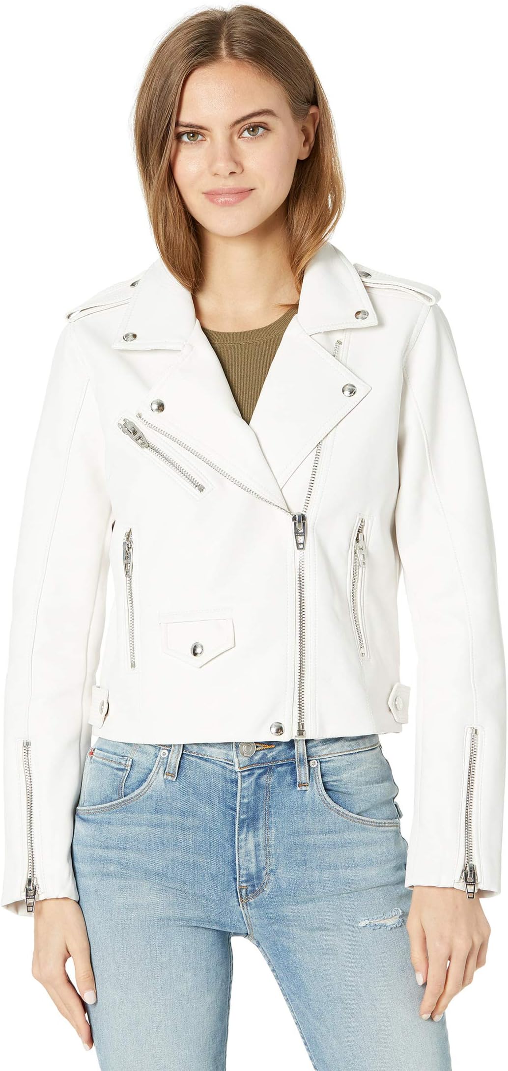 Куртка Pu Moto Jacket Blank NYC, цвет Pure Motivation куртка faux leather moto jacket blank nyc цвет natural light