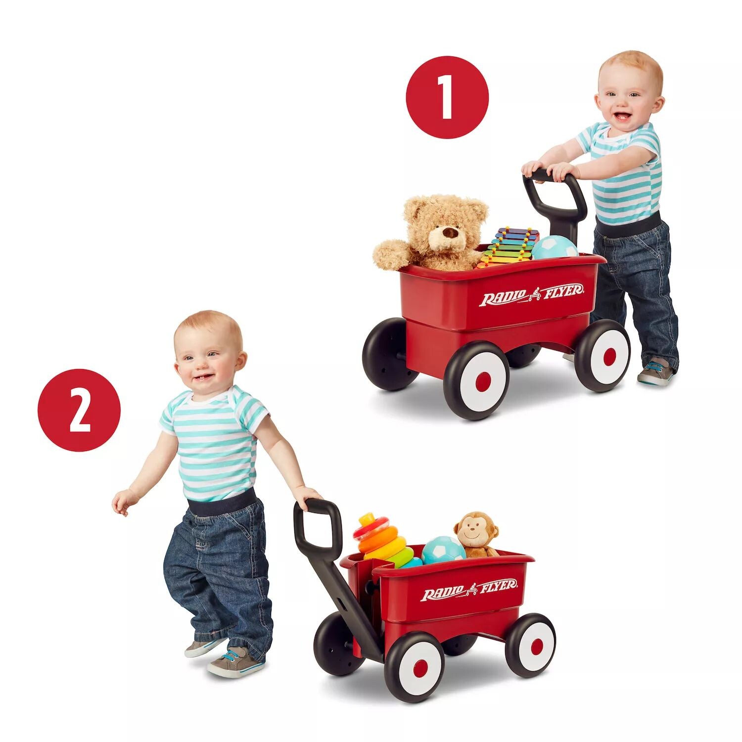 

Радио флаер Мой первый универсал 2-в-1 Radio Flyer