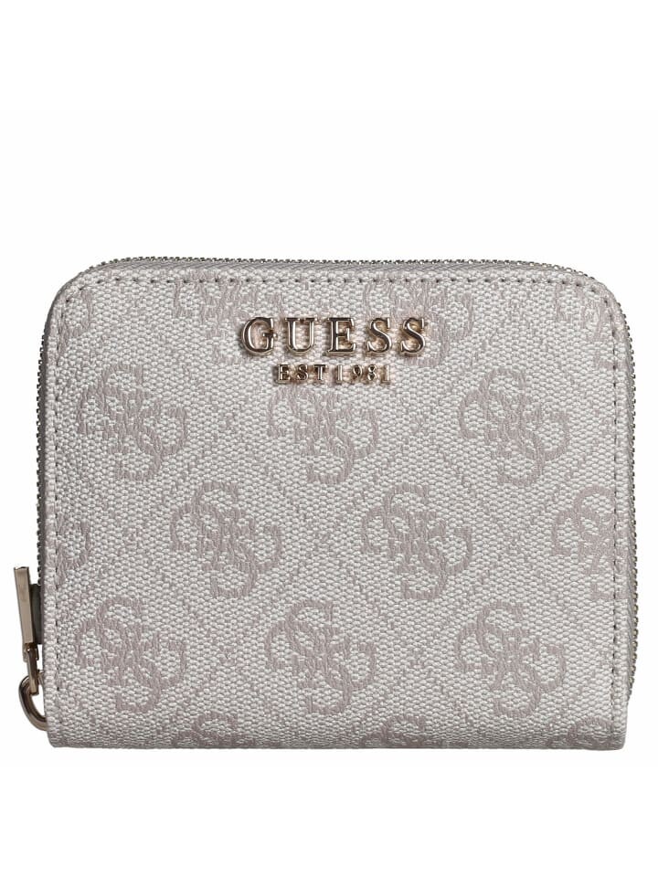 

Кошелек Guess Laurel SLG S 4cc 11 cm, цвет dove logo