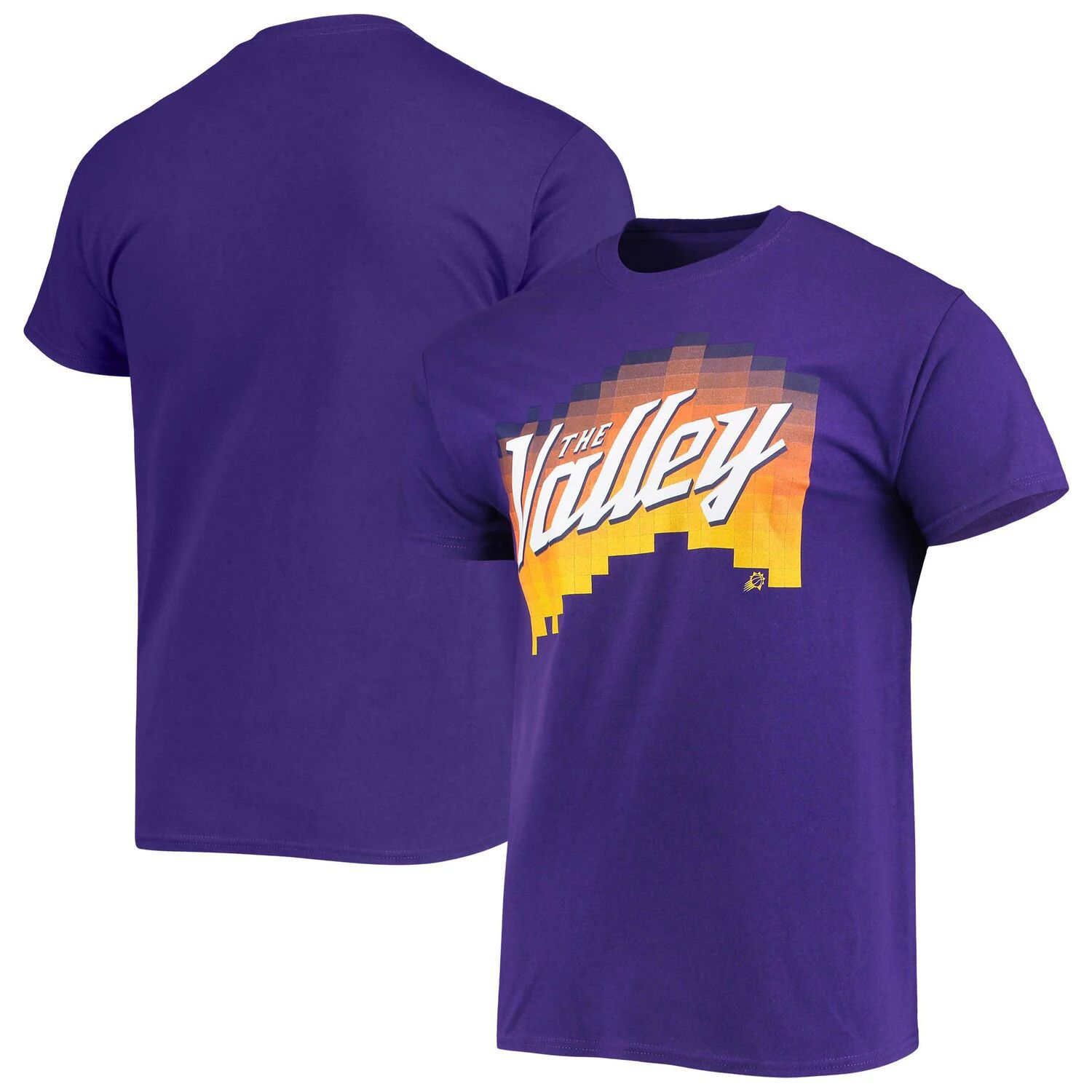 Мужская фиолетовая футболка Junk Food Phoenix Suns The Valley Pixel