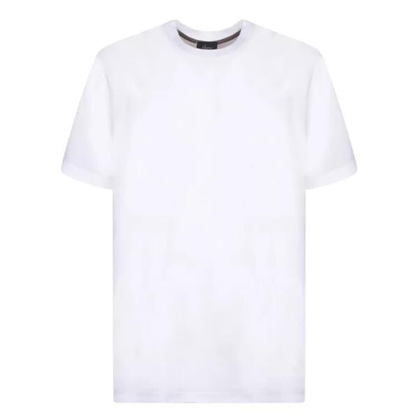 

Футболка cotton t-shirt Brioni, белый