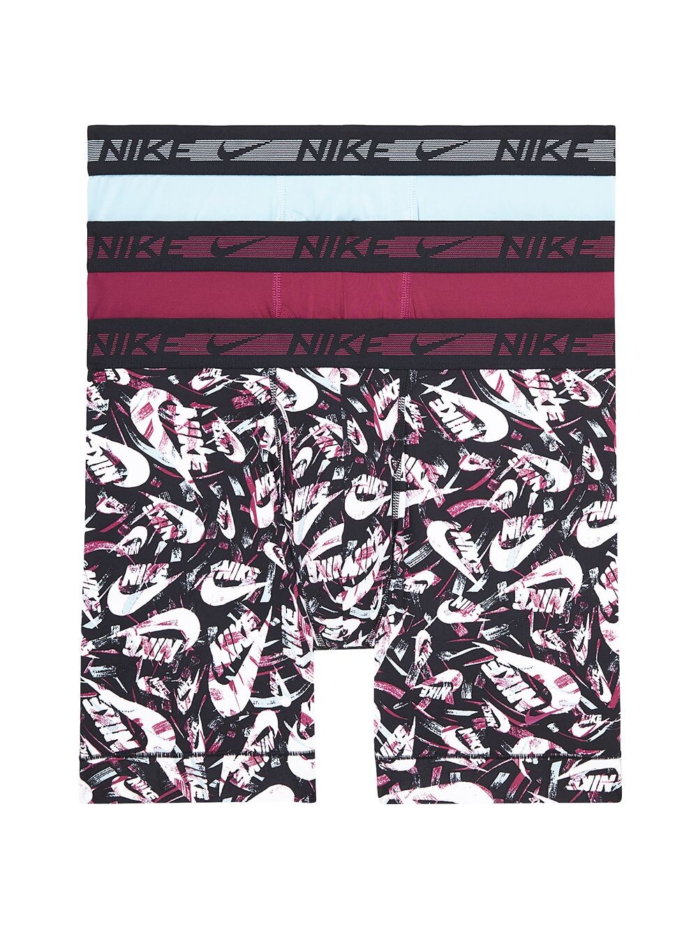Комплект из 3 трусов-боксеров Nike, роза