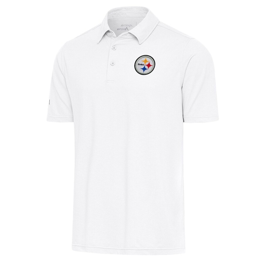 

Поло с коротким рукавом Antigua Pittsburgh Steelers, белый