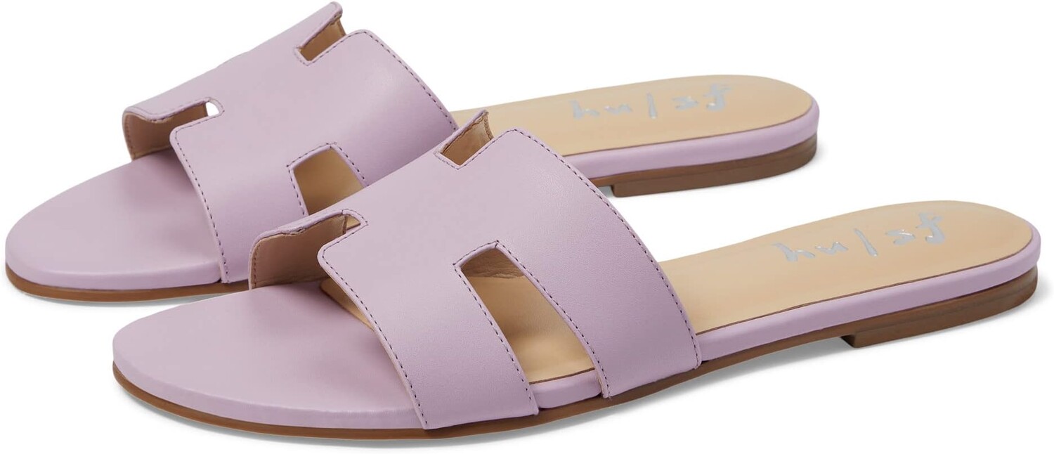 

Сандалии на плоской подошве Alibi Sandal French Sole, цвет Lilac Leather