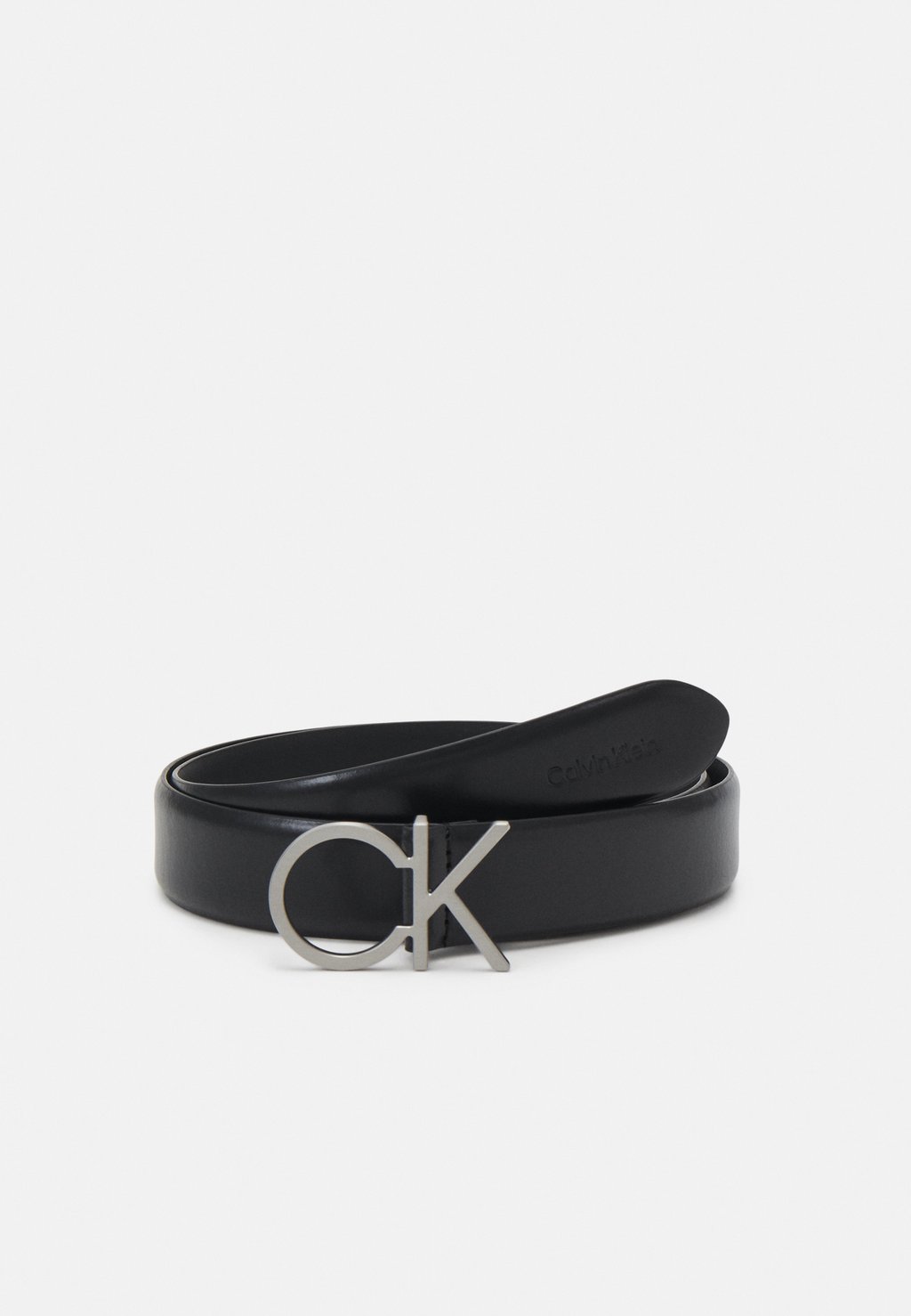 Ремень Lock Logo Belt Calvin Klein, черный ремень calvin klein reversible logo черный