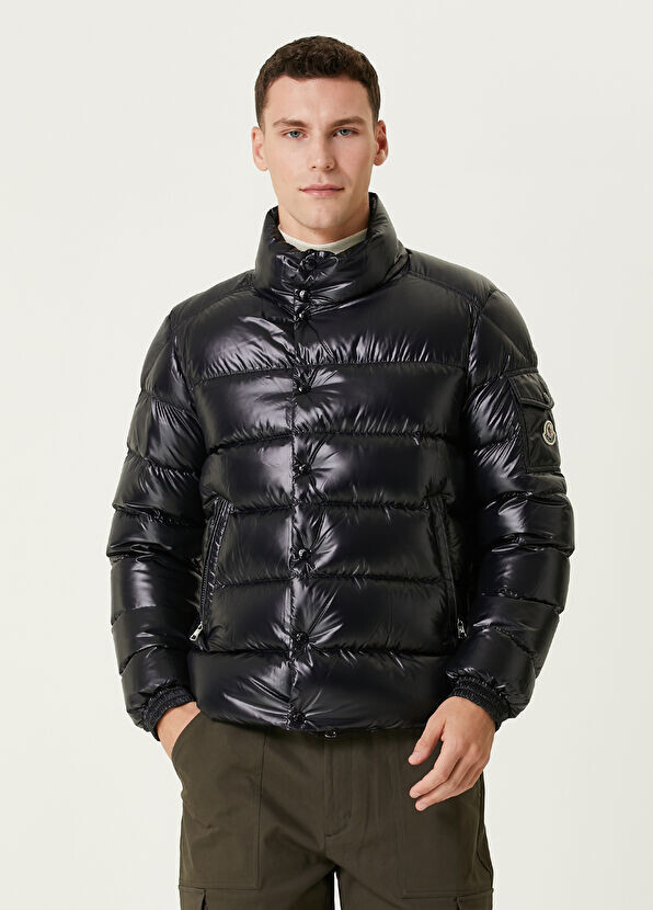 

Пуховое пальто Moncler, синий