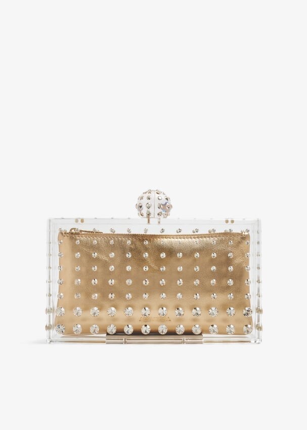 

Клатч Aquazzura Tequila, золотой