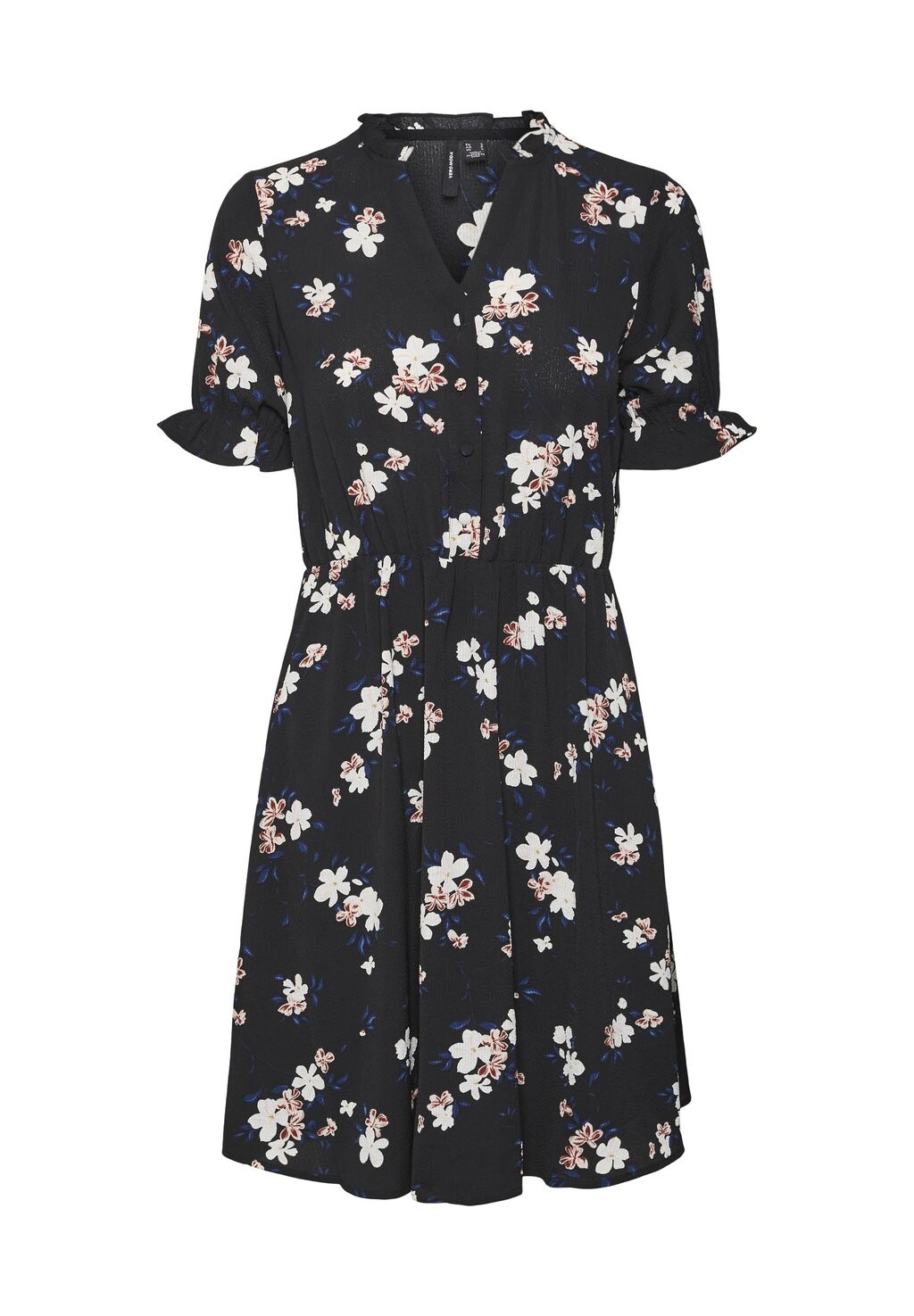 

Классическая рубашка Vero Moda V-AUSSCHNITT, черный