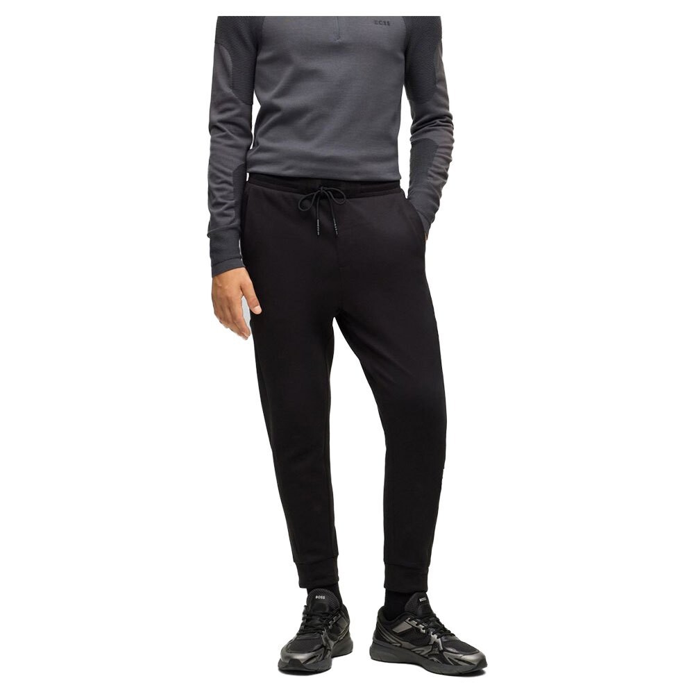 

Брюки BOSS Helwyn 10219175 Sweat, черный