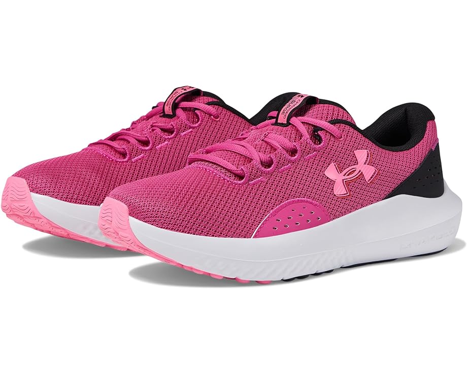 Кроссовки Under Armour Charged Surge 4, цвет Astro Pink/Black/Fluo Pink