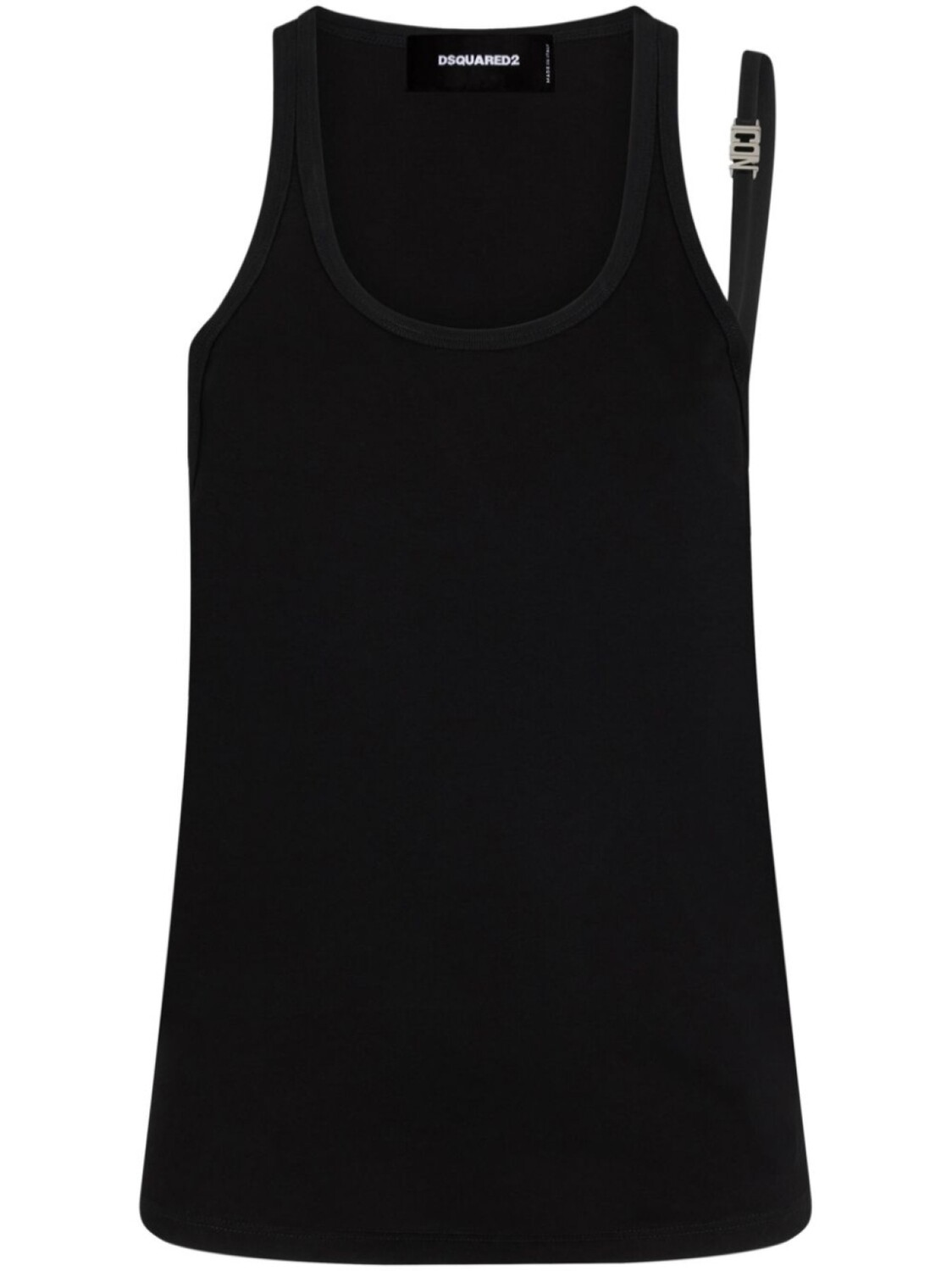 

Dsquared2 Icon strap-detailed tank top, черный