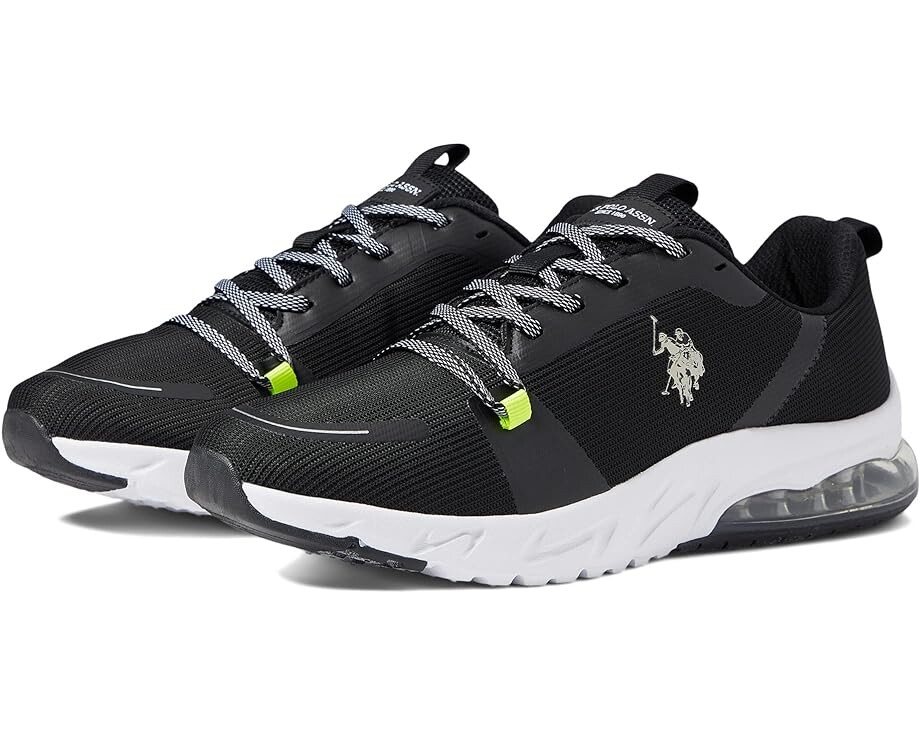 

Кроссовки U.S. POLO ASSN. Tread, цвет Black/Lime/Royal