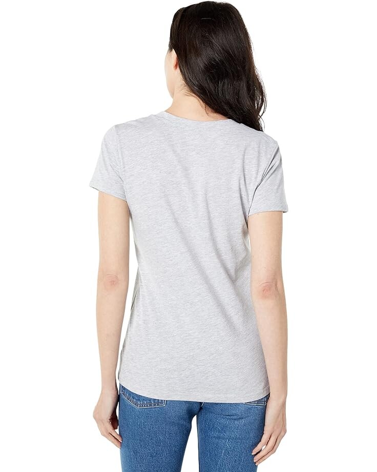 

Футболка U.S. POLO ASSN. V-Neck Retro USPA Graphic Tee, цвет Light Heather Grey
