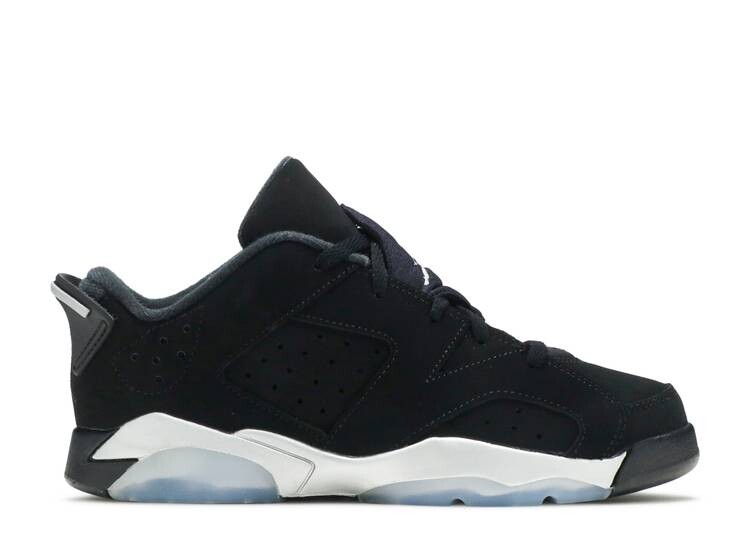 

Кроссовки Air Jordan JORDAN 6 RETRO LOW PS 'BLACK', черный