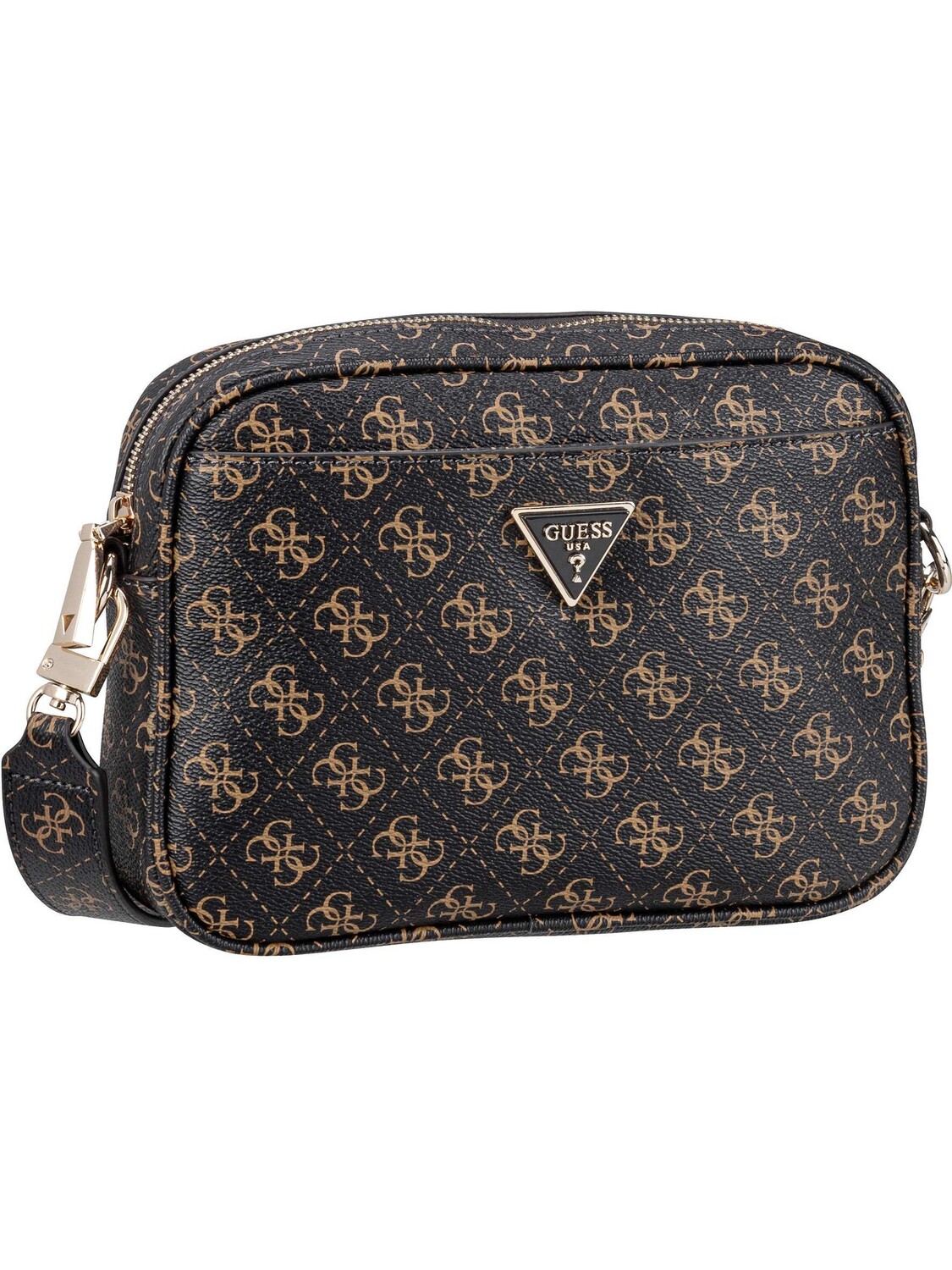 

Сумка через плечо Guess Umhängetasche Meridian Camera Bag Logo, цвет Brown Logo