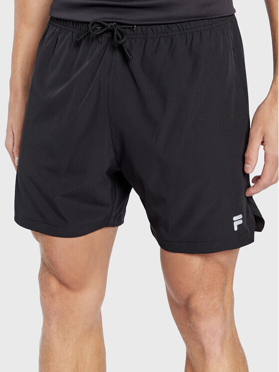 

Спортивные шорты regular fit Fila, черный