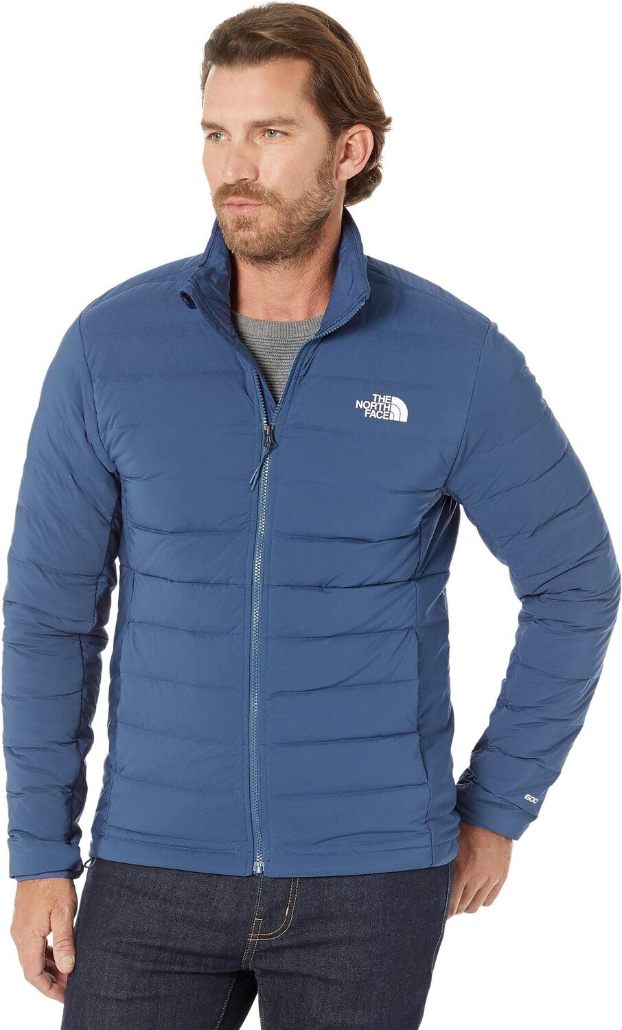 цена Пуховик Belleview стрейч The North Face, цвет Shady Blue