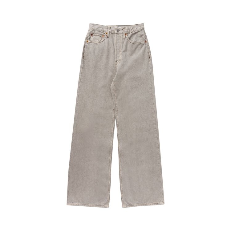 

Джинсы RE/DONE 70s Ultra High Rise Wide Leg 'Greyish', серый
