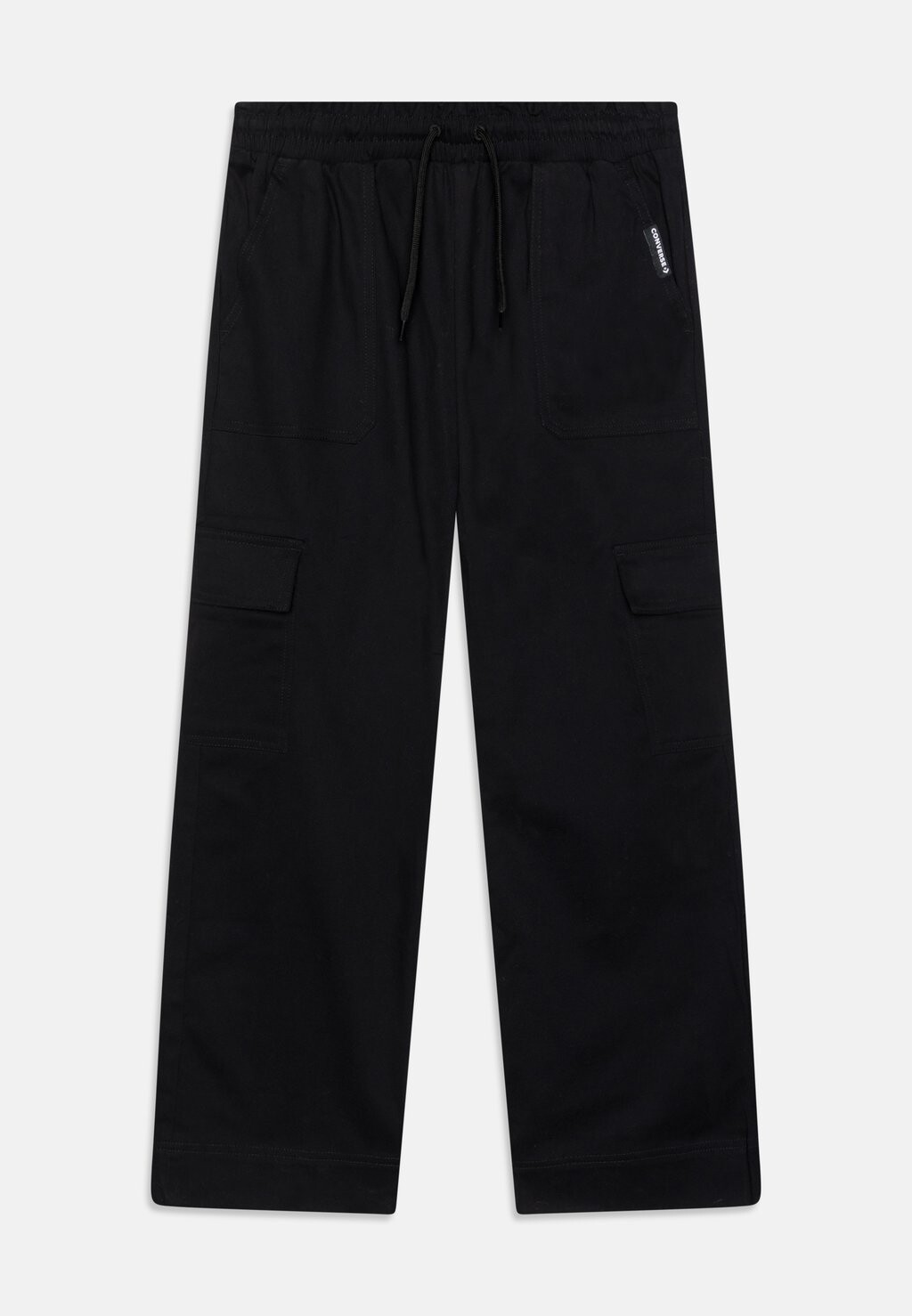 Брюки карго PAPERBAG WIDE LEG PANT Converse, цвет black