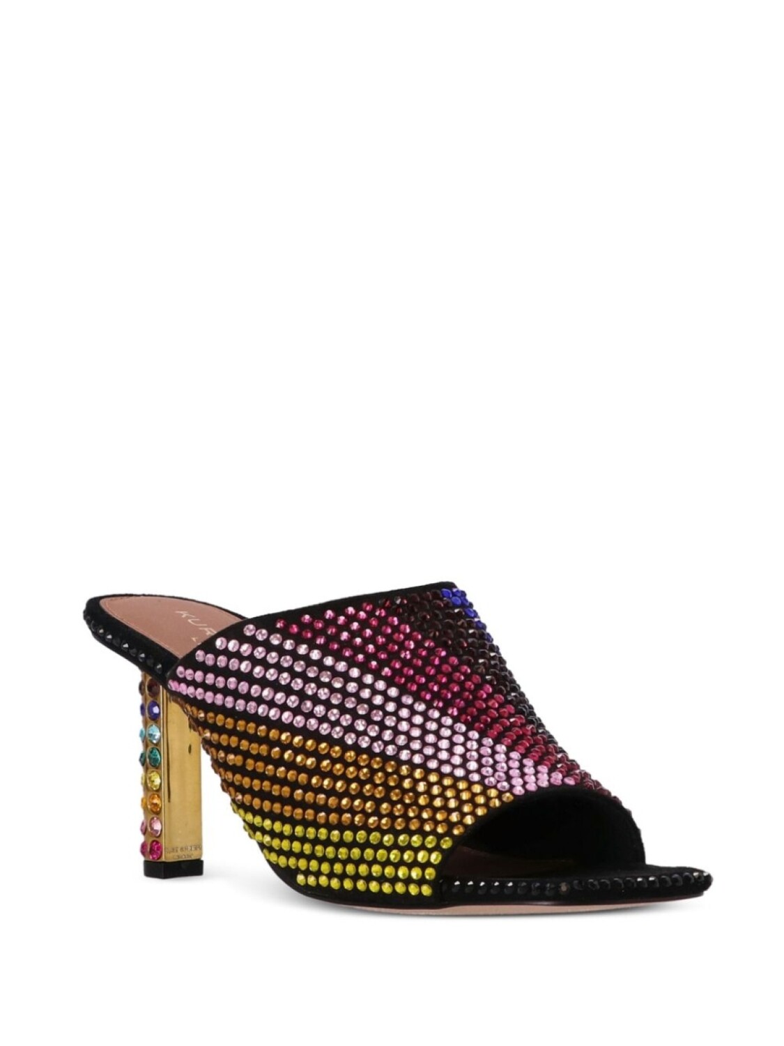 

Декорированные мюли Mayfair 75 Kurt Geiger London, мультиколор