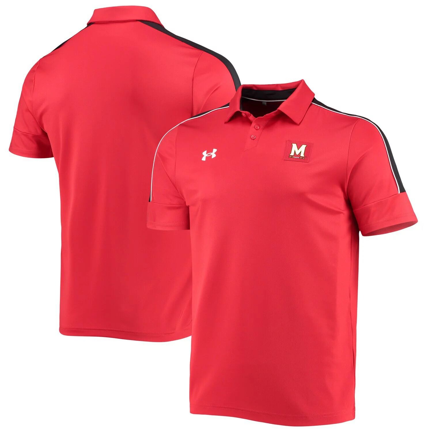 

Мужская футболка-поло Red Maryland Terrapins Sideline Recruit Performance Under Armour