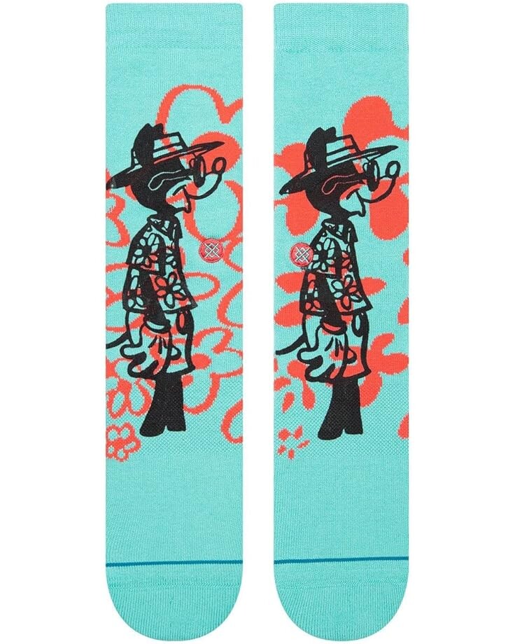 

Носки Stance Surf Check Mickey By Russ, синий