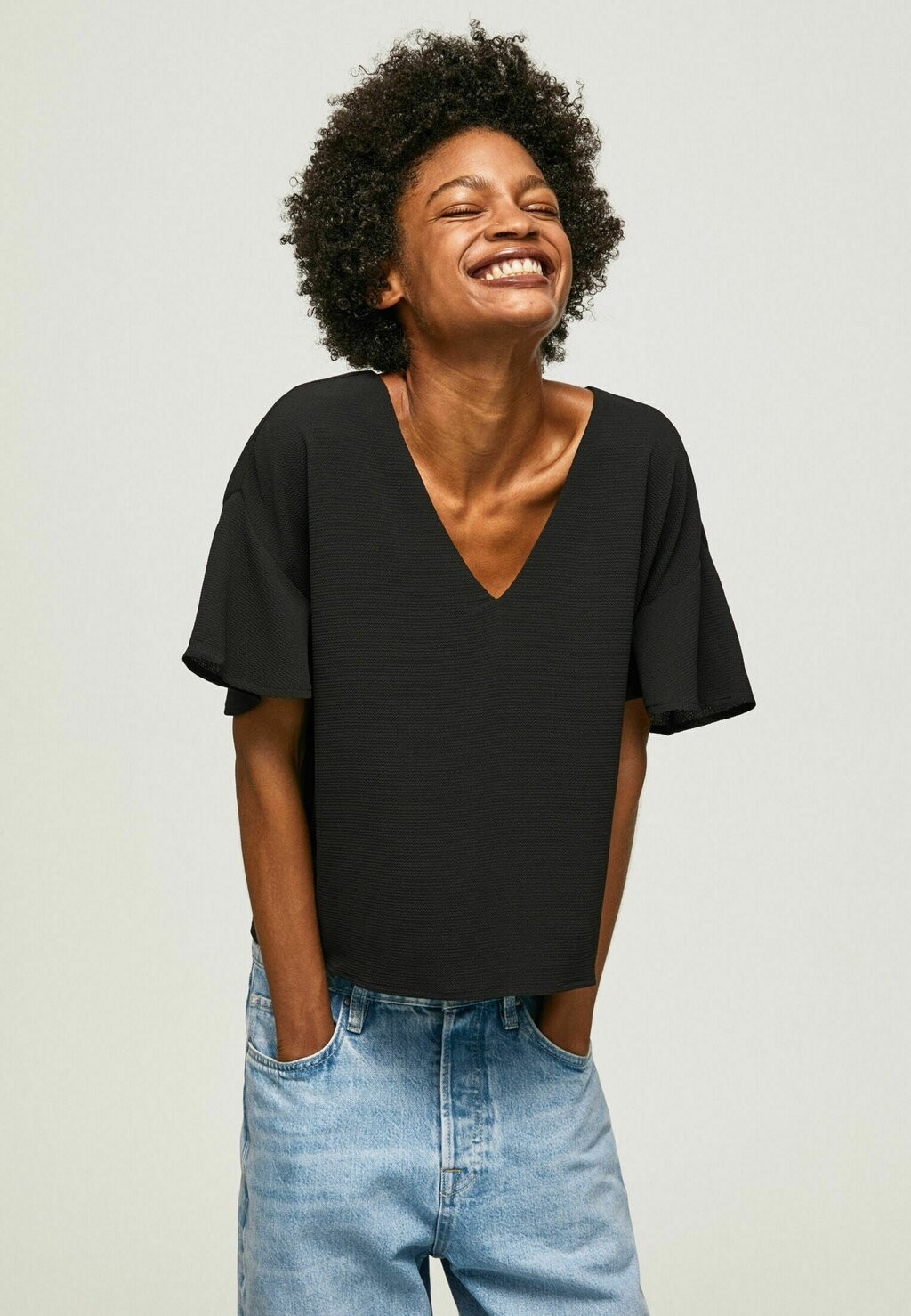 

Блузка Pepe Jeans, черный
