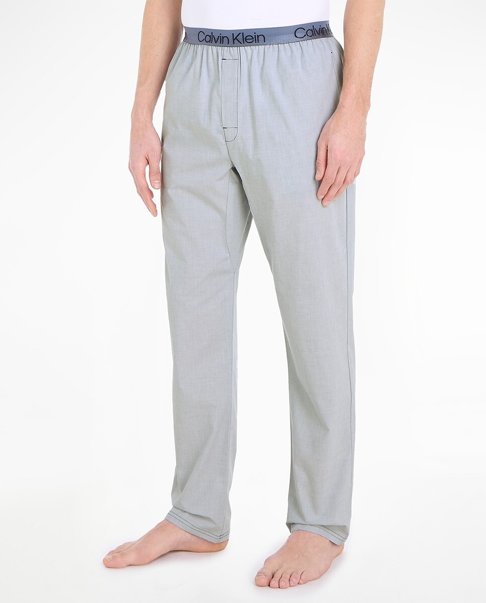 

Мужские длинные пижамные штаны Calvin Klein, черный