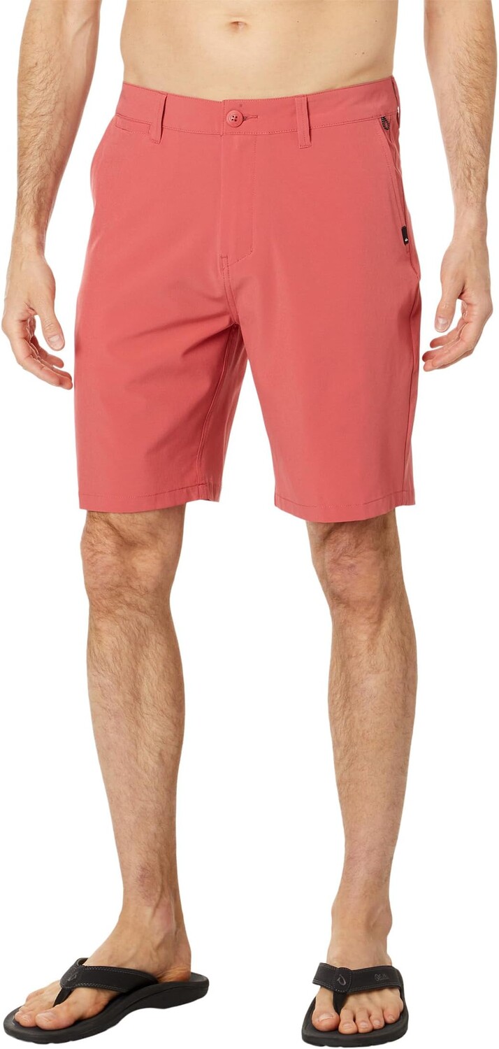 

Шорты-амфибии Oceanmade Union 20 дюймов Quiksilver, цвет Mineral Red
