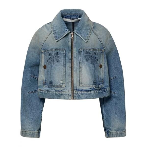 

Джинсы paris denim jacket Palm Angels, синий
