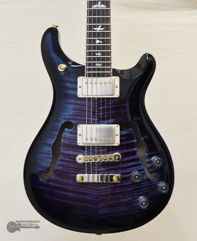 

Электрогитара PRS Guitars McCarty 594 Hollowbody II 10 Top - Violet Blue Smokeburst