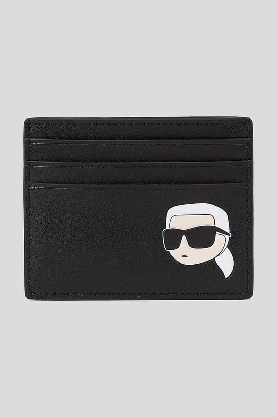 

Кожаный кошелек Karl Lagerfeld, черный