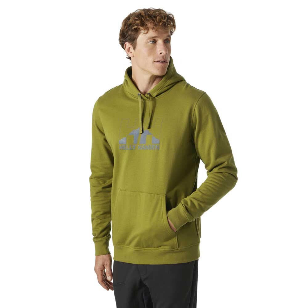 

Худи Helly Hansen Nord Graphic, зеленый