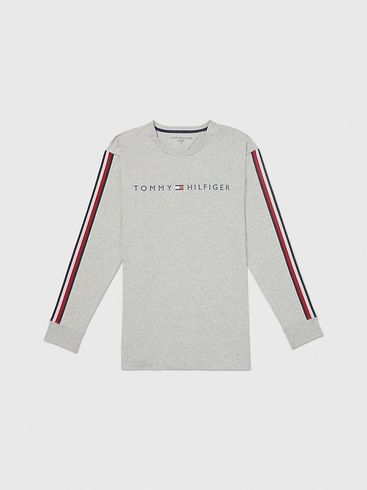 

Футболка с длинными рукавами в полоску с логотипом Tommy Adaptive