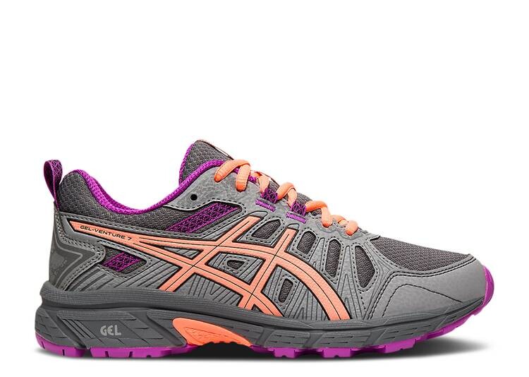 

Кроссовки ASICS GEL VENTURE 7 GS 'METROPOLIS ORANGE PINK',