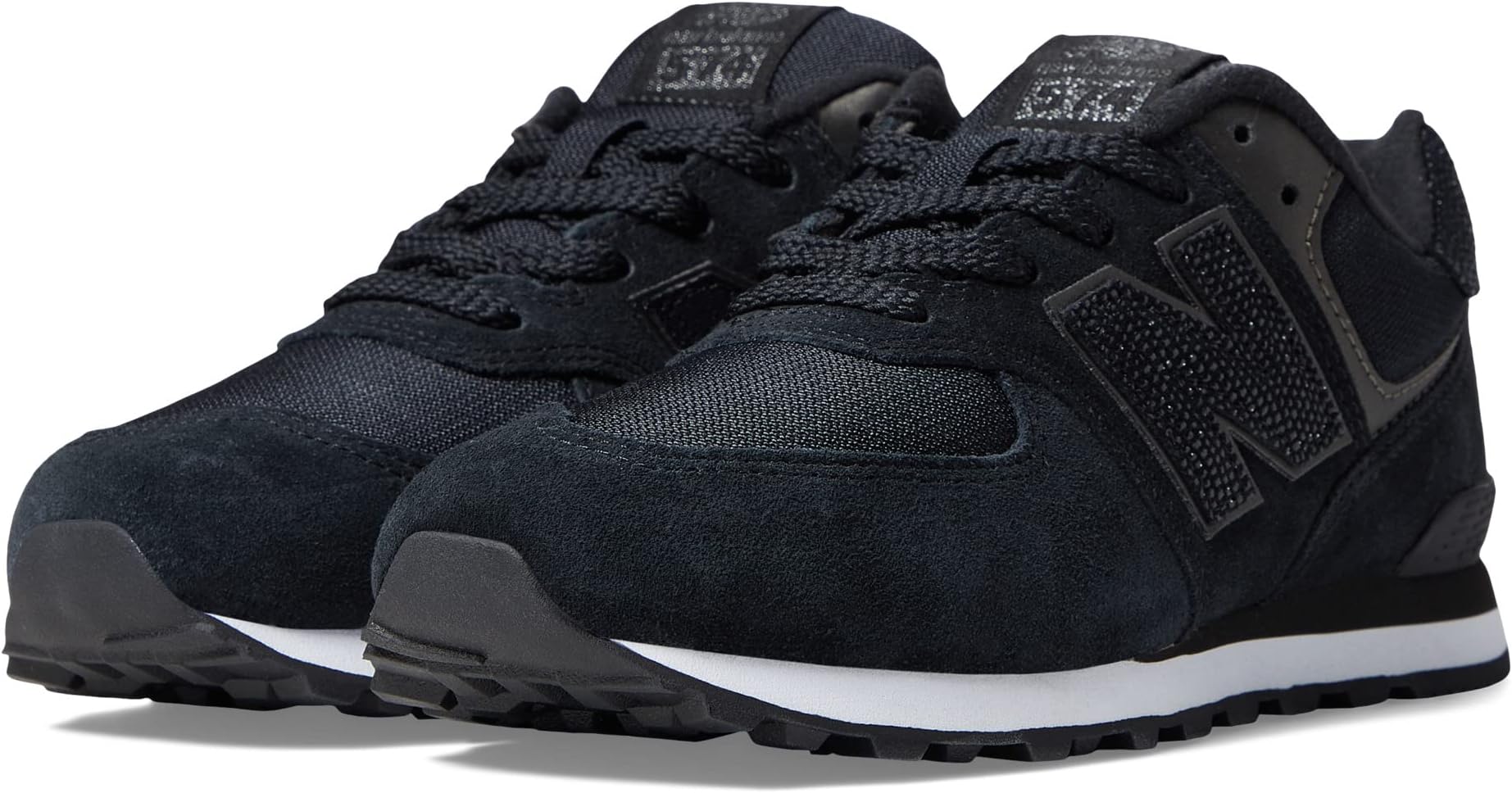 

Кроссовки New Balance Kids GC574v1, цвет Black/Black Metallic