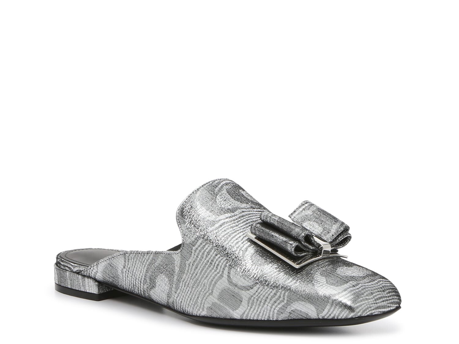 

Туфли-мюли Salvatore Ferragamo Zaha, серый
