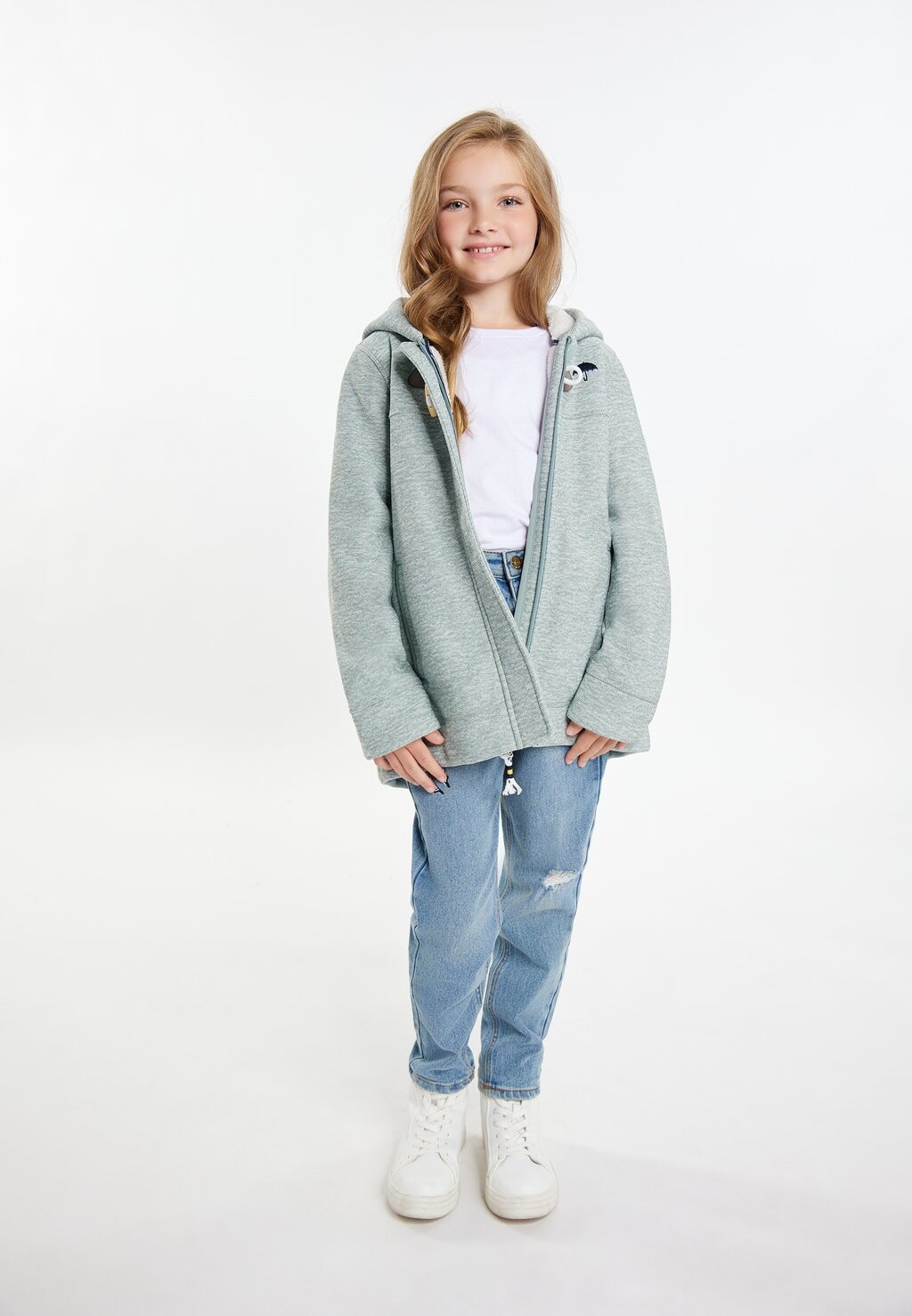 

Полупальто Set Schmuddelwedda, цвет mint melange