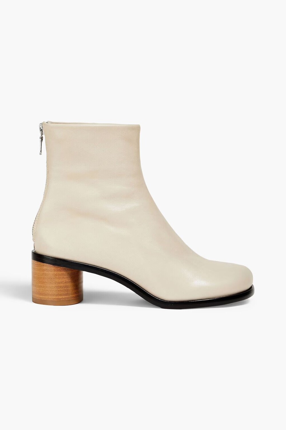 

Кожаные ботильоны Rag & Bone, бежевый