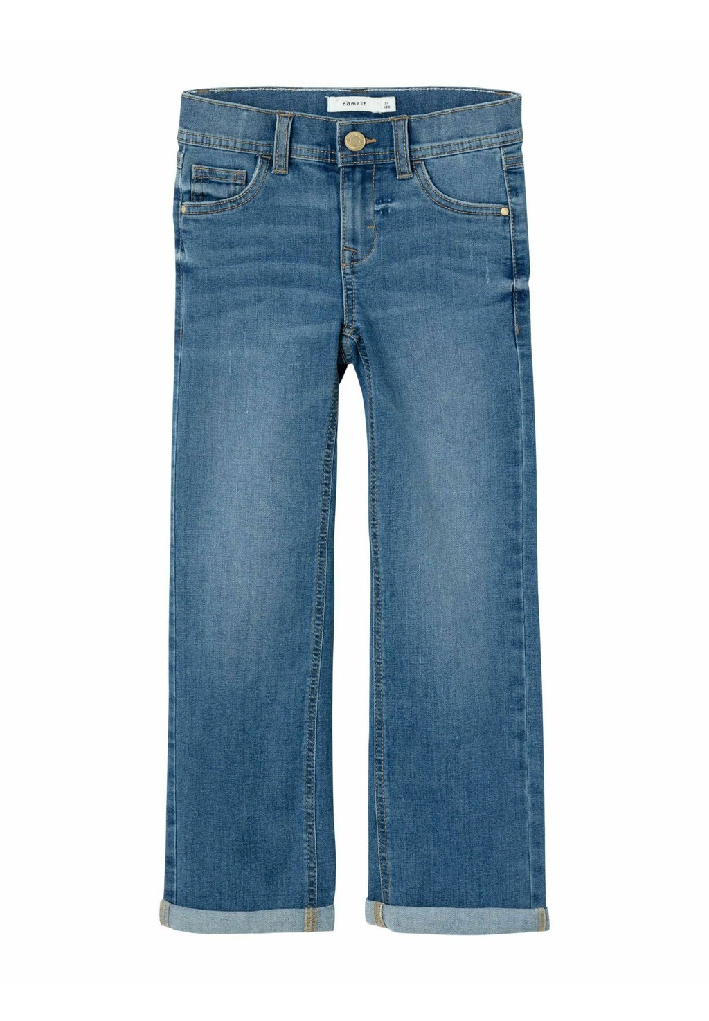 

Джинсы прямого кроя Name it, цвет medium blue denim