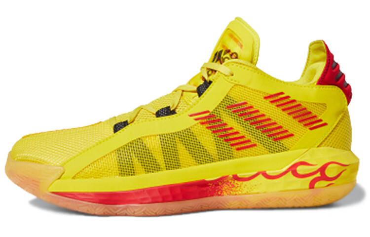 

Adidas Dame 6 GCA Желтый/Красный