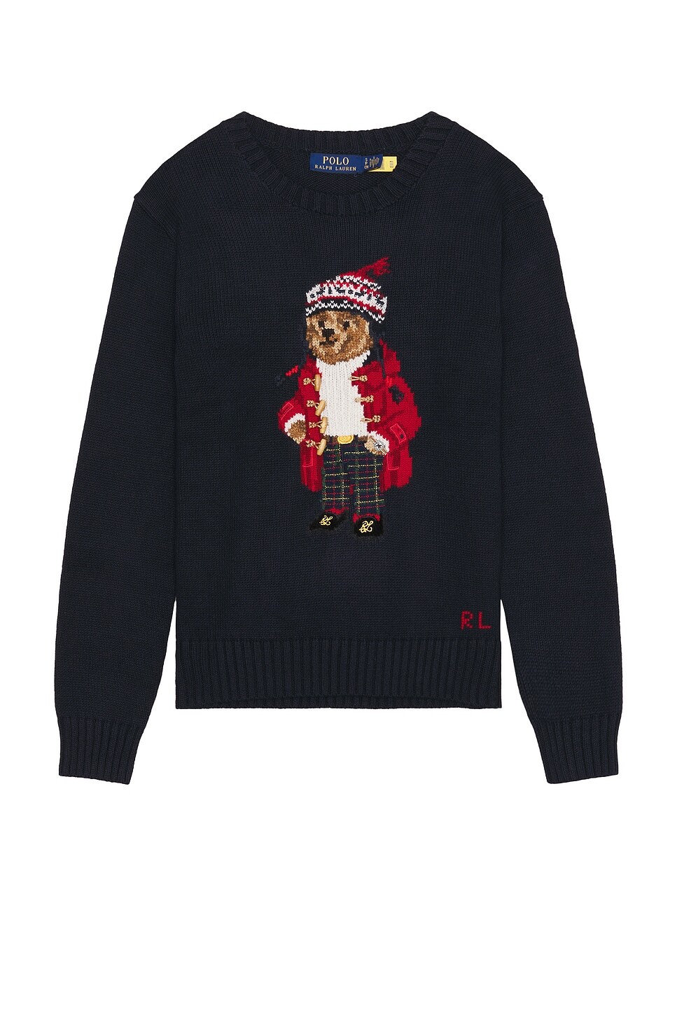 

Пуловер с длинными рукавами и медведем Polo Ralph Lauren, цвет RL Navy