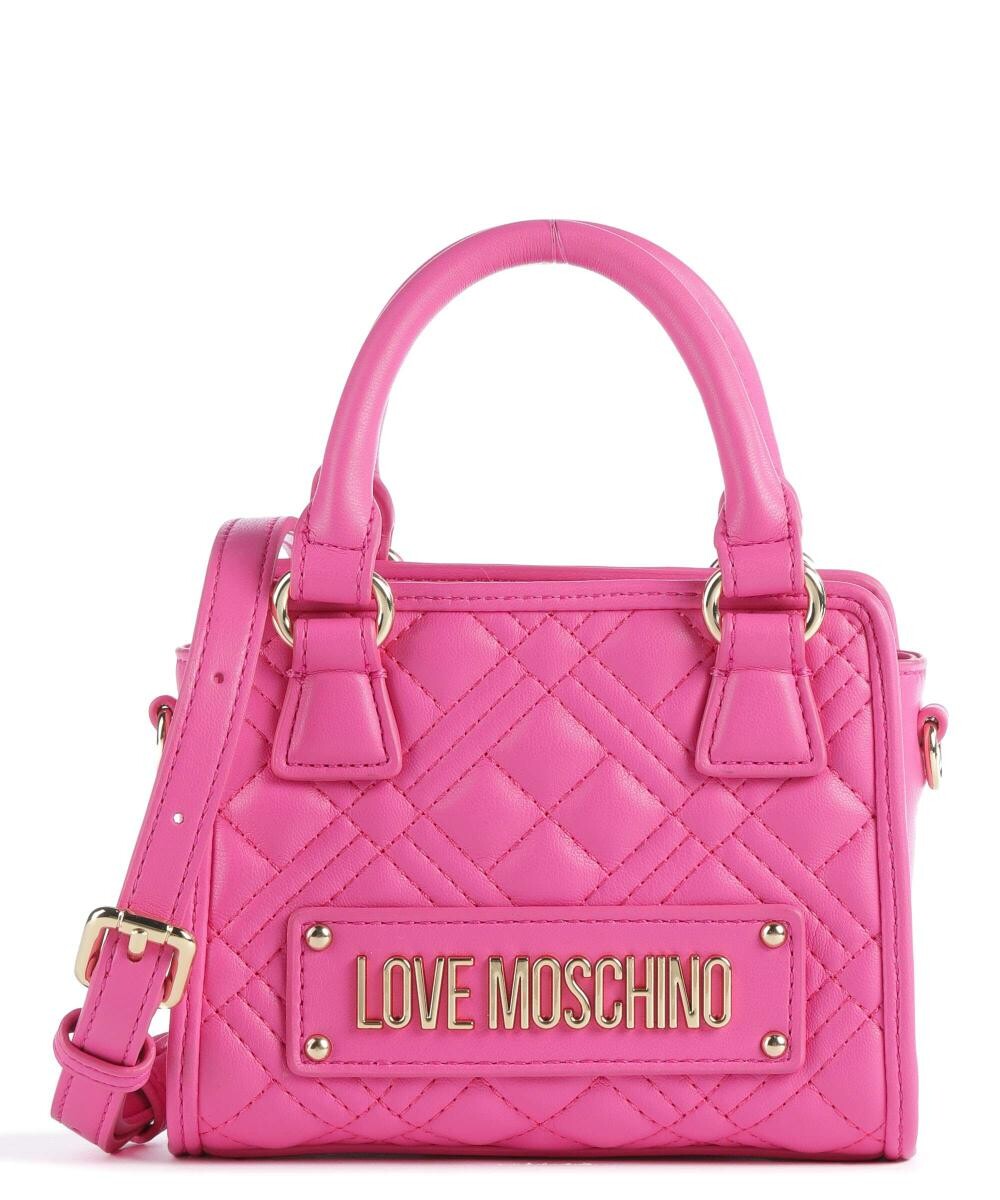 

Стеганая сумка через плечо из искусственной кожи Love Moschino, розовый