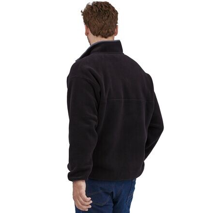 

Флисовый пуловер Synchilla Snap-T мужской Patagonia, цвет Black/Forge Grey