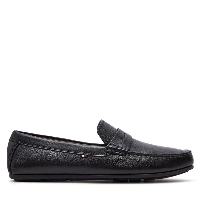 

Мокасины Tommy Hilfiger Casual Hilfiger Leather Driver FM0FM04999 Black BDS, черный