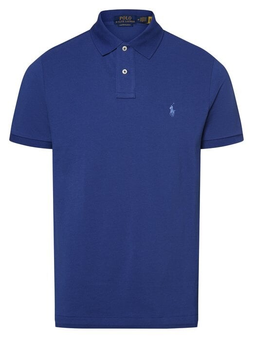 

Рубашка поло узкого кроя по индивидуальному заказу Polo Ralph Lauren, индиго