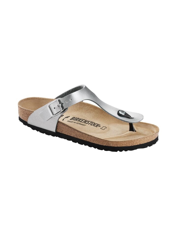 

Шлепанцы Birkenstock Gizeh BF, серебряный