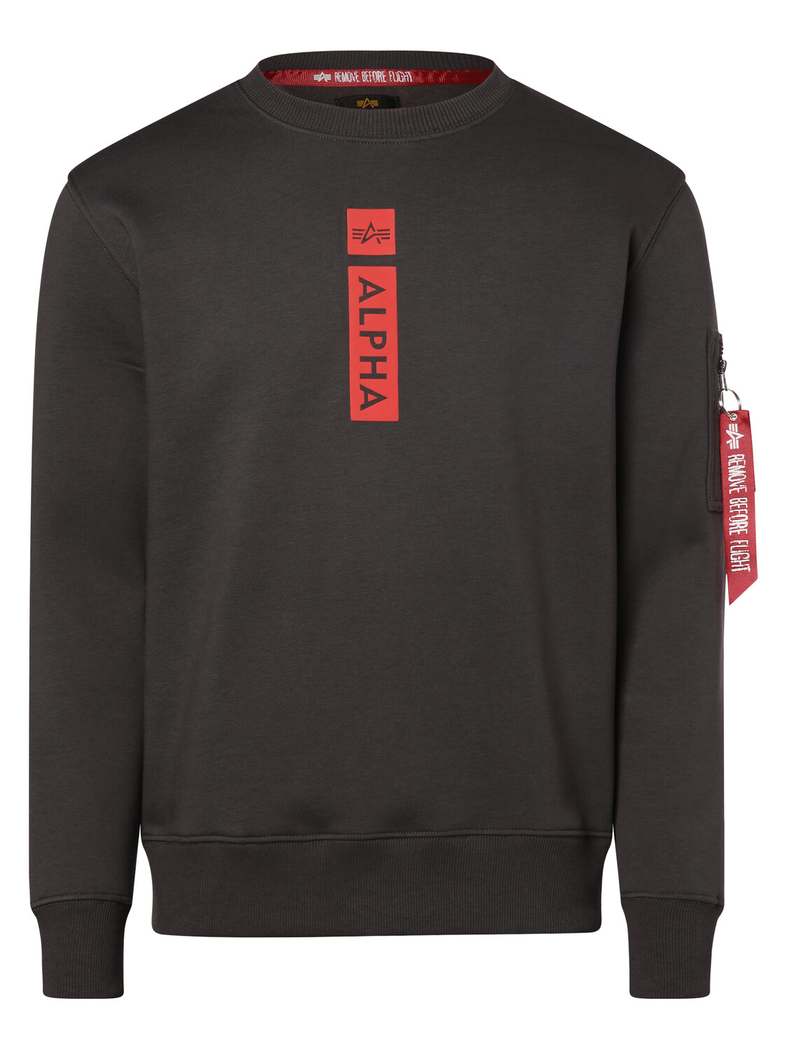 

Толстовка Alpha Industries, антрацит
