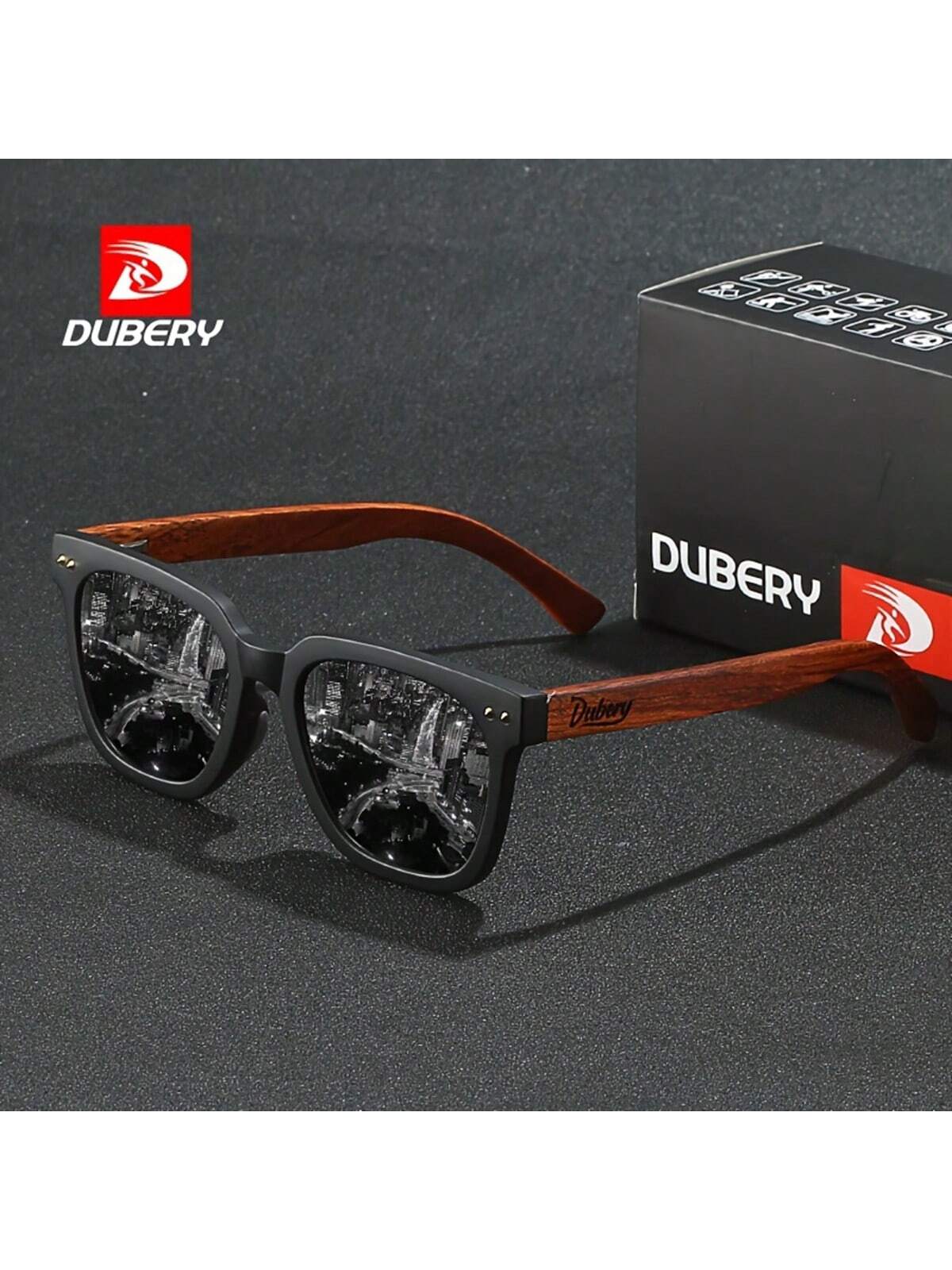 Разноцветные поляризованные солнцезащитные очки с деревянной ножкой цена и фото